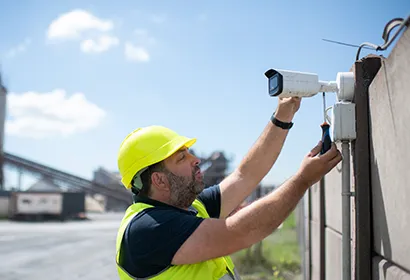 Installateur de caméra